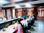 Review on Central Schemes taken by Addl. Development Commissioner, Govt. of India, MOT, Sri Vivek Kumar Bajpayee at Conference H