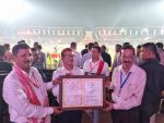 Ceremonial handing over of GI Certificate on Gamosa of Assam
